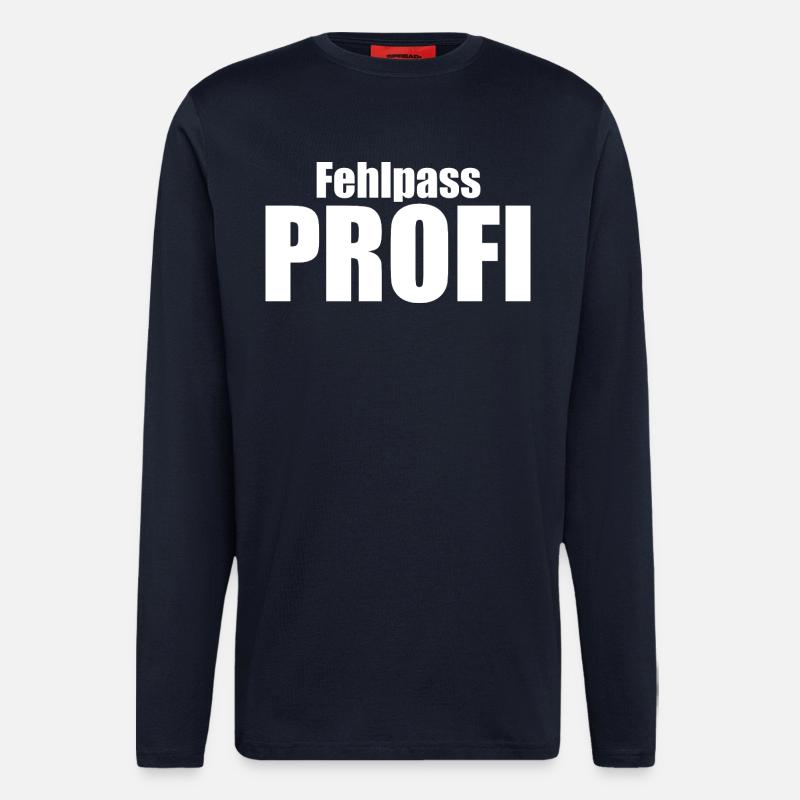 Fehlpass PROFI - Langarmshirt - made by SPREAD - DARK NAVY
