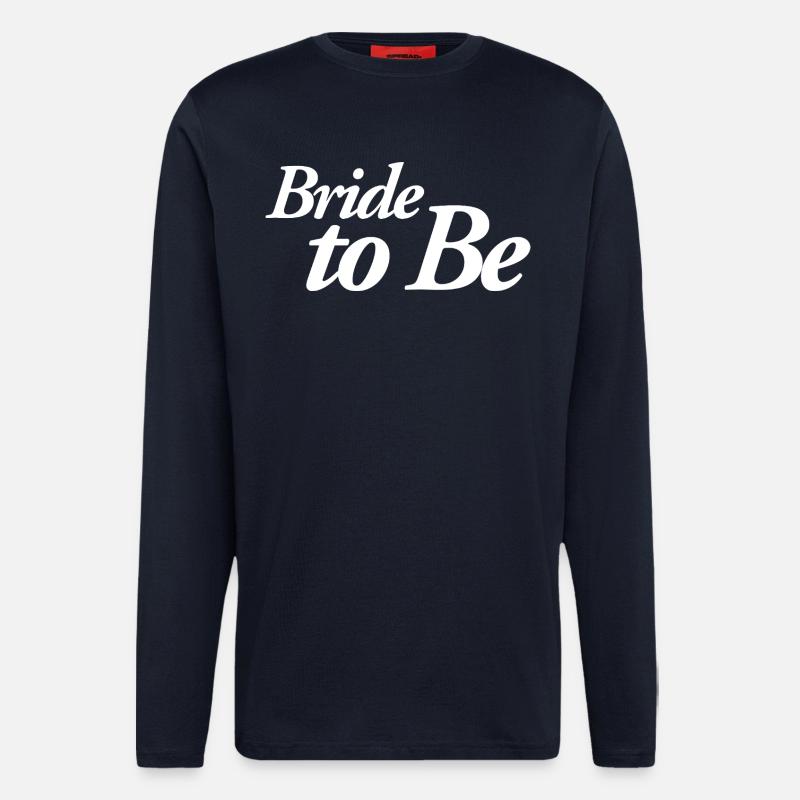 Future mariée - Manches longues bio décontracté fabriqué en UE - DARK NAVY
