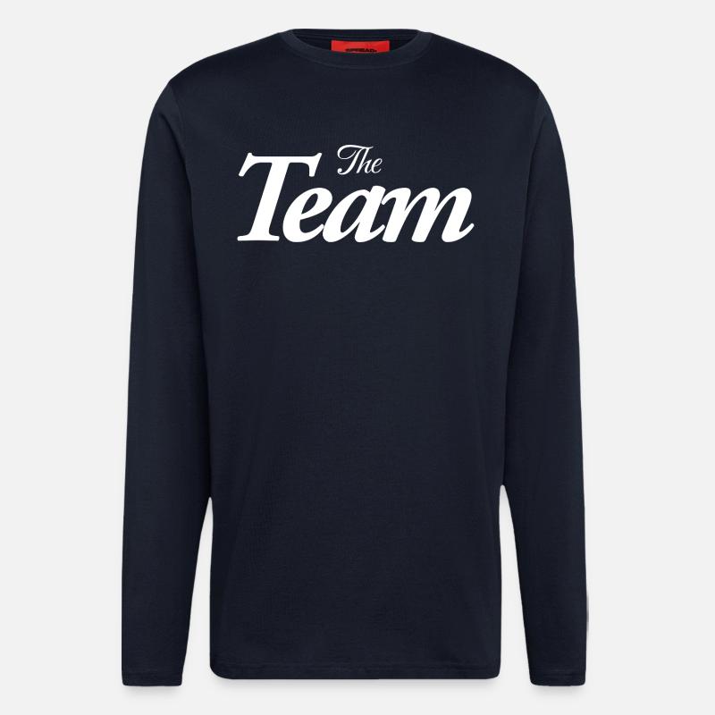 The Team - Longsleeve - made by SPREAD  - DARK NAVY