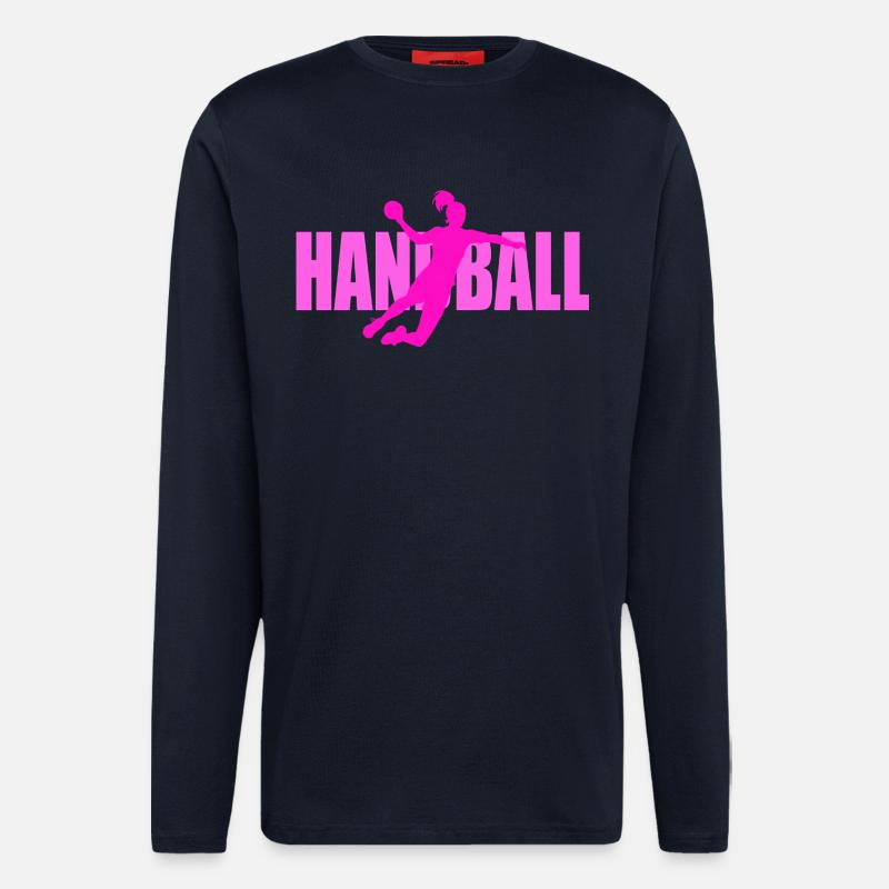 Handball - Longsleeve - made by SPREAD  - DARK NAVY