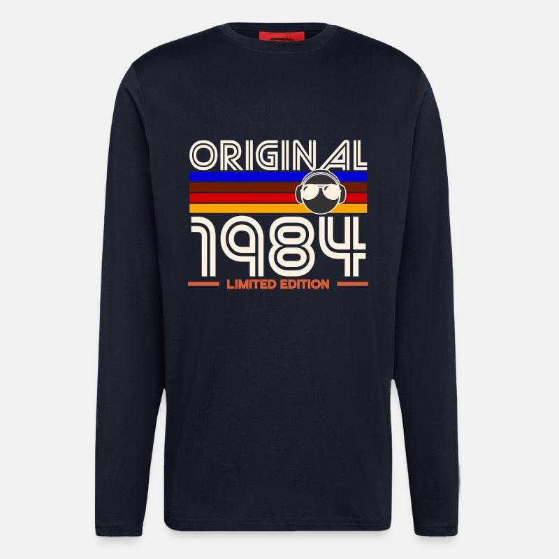 Original 1984 Edition - Longsleeve - made by SPREAD  - DARK NAVY