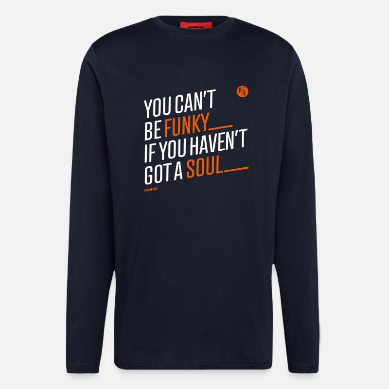 You_cant_be_funky - Longsleeve - made by SPREAD - DARK NAVY