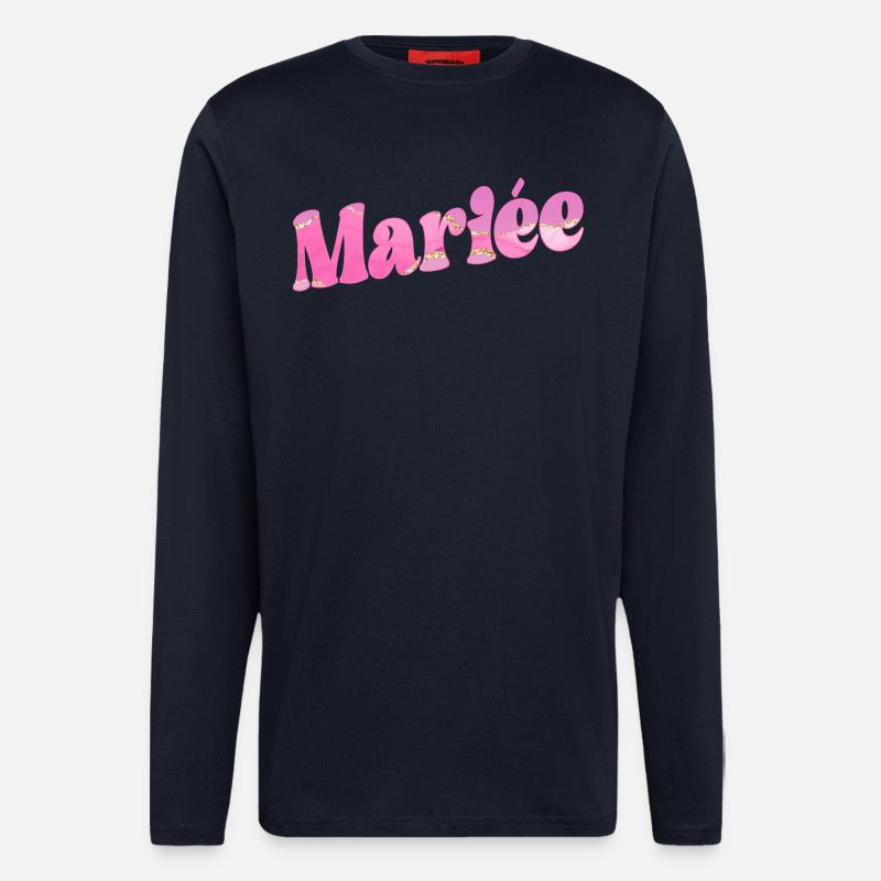 Bride Wedding - Longsleeve - made by SPREAD - DARK NAVY
