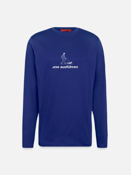 Sys Admin Programmierer Informatiker - Langarmshirt - made by SPREAD - DARK NAVY
