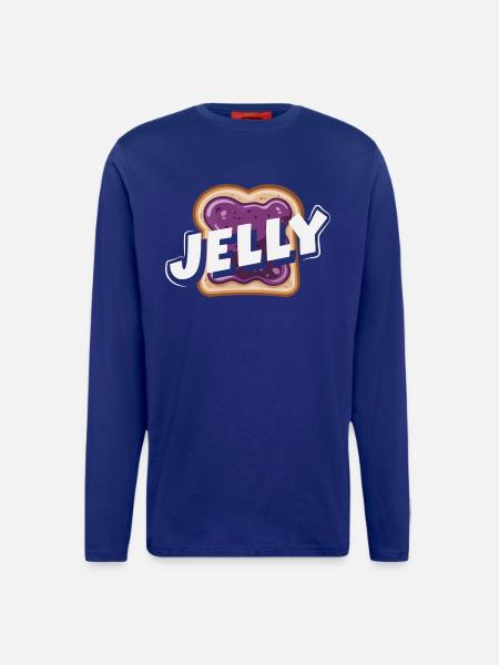 Peanut Butter & Jam Partner Look Design - Longsleeve - made by SPREAD  - DARK NAVY