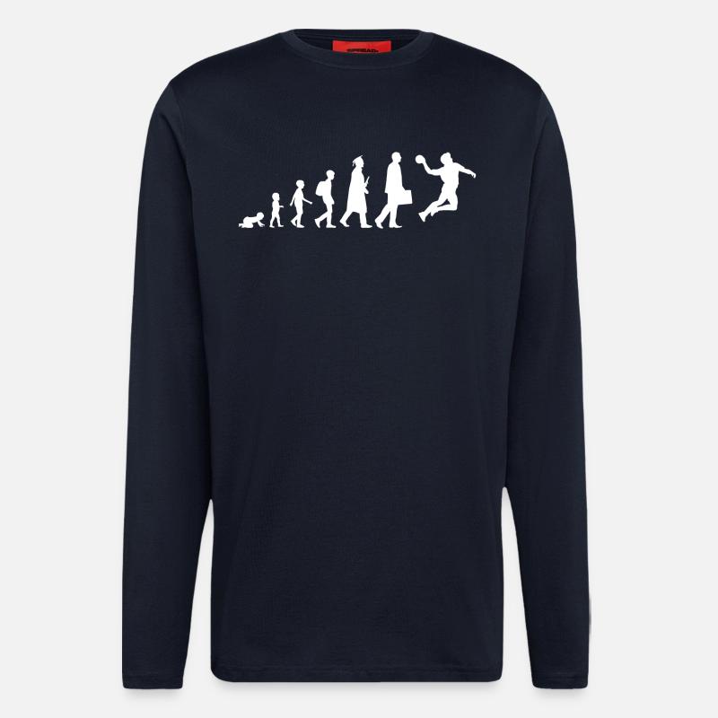 Evolution Handball - Longsleeve - made by SPREAD  - DARK NAVY