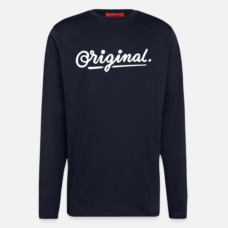 Original - Langarmshirt - made by SPREAD  - DARK NAVY