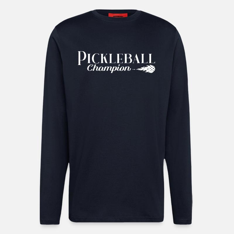 Pickleball - Langarmshirt - made by SPREAD - DARK NAVY