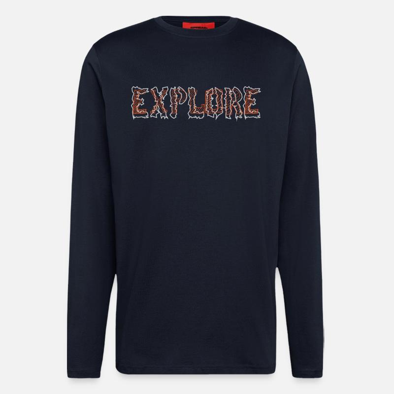 Explore - Langarmshirt - made by SPREAD  - DARK NAVY