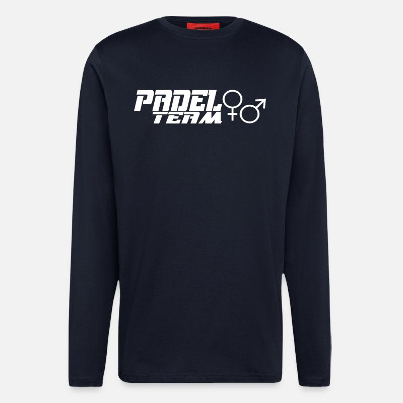 Padel-Team - Langarmshirt - made by SPREAD  - DARK NAVY