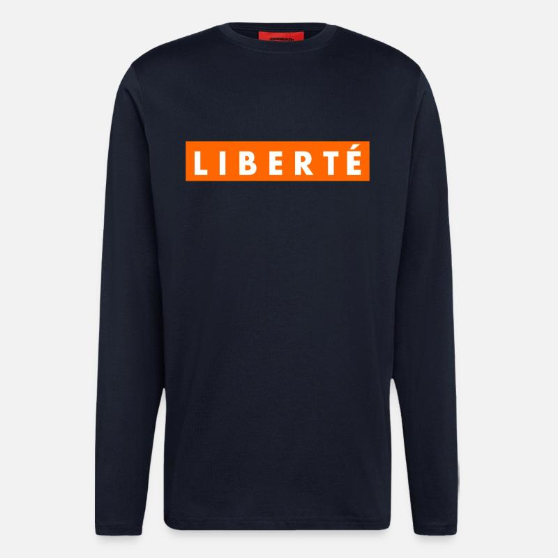 Liberté - Langarmshirt - made by SPREAD  - DARK NAVY