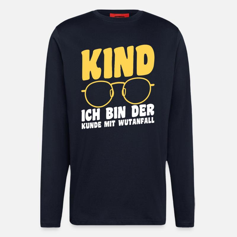 Tochter Sohn - Langarmshirt - made by SPREAD  - DARK NAVY