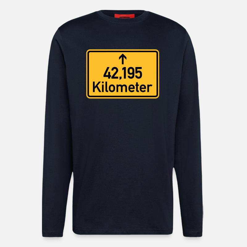 Marathon - Langarmshirt - made by SPREAD  - DARK NAVY