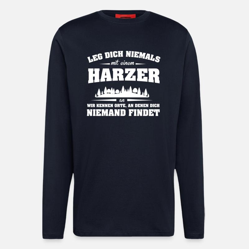 Länder Harzer LDN - Langarmshirt - made by SPREAD  - DARK NAVY