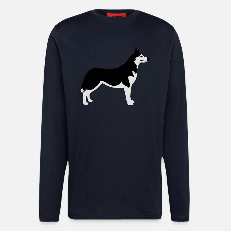Husky - Langarmshirt - made by SPREAD  - DARK NAVY