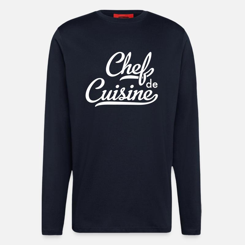 Chef de Cuisine - Longsleeve - made by SPREAD  - DARK NAVY
