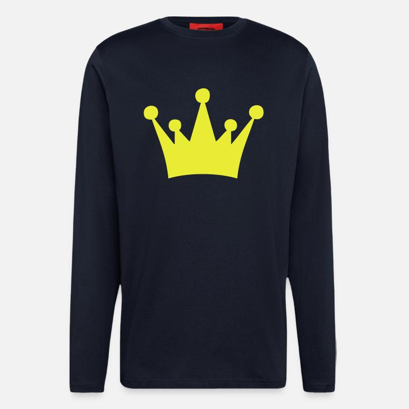 crown - Longsleeve - made by SPREAD  - DARK NAVY