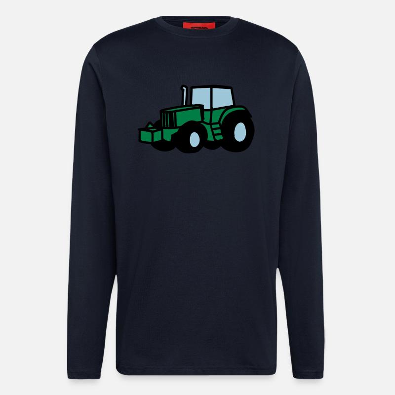 Traktor - Langarmshirt - made by SPREAD  - DARK NAVY