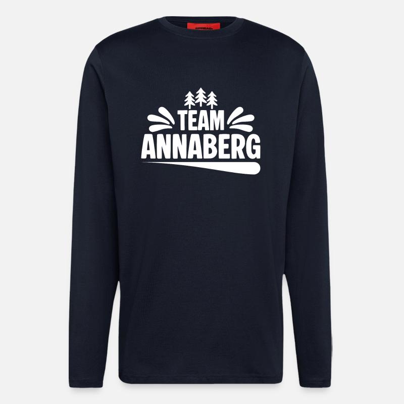 Team Annaberg - Langarmshirt - made by SPREAD  - DARK NAVY
