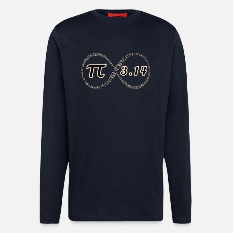Pi - Langarmshirt - made by SPREAD  - DARK NAVY