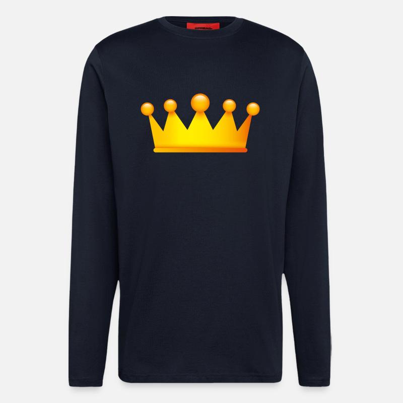 Smiley Crown - Langarmshirt - made by SPREAD  - DARK NAVY