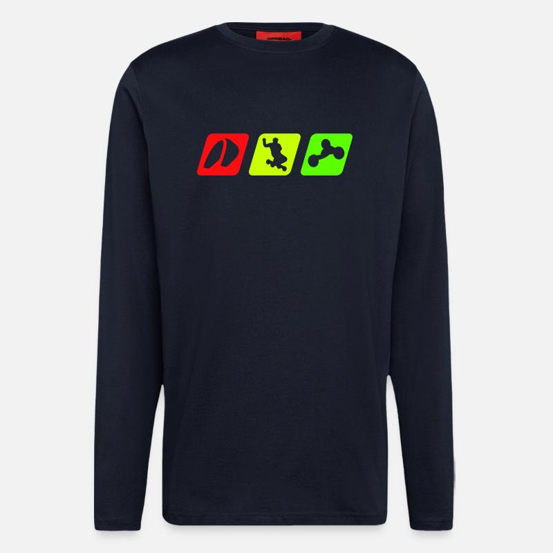 kite_board_buggy - Langarmshirt - made by SPREAD - DARK NAVY