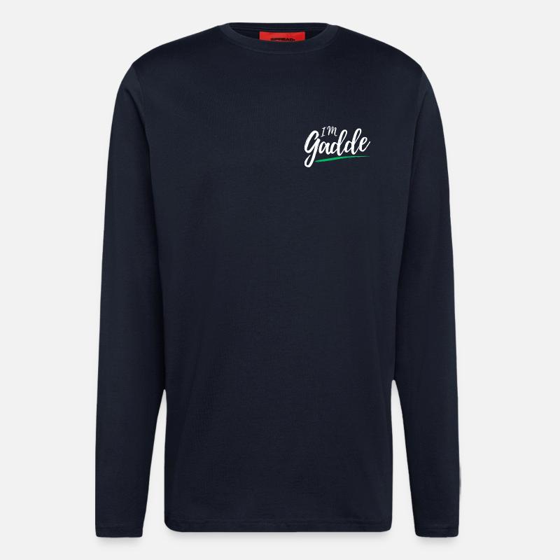 Im Gadde – Logo Hell - Longsleeve - made by SPREAD - DARK NAVY