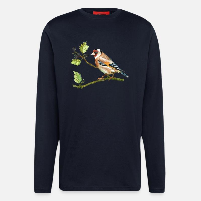 Stieglitz - Langarmshirt - made by SPREAD  - DARK NAVY