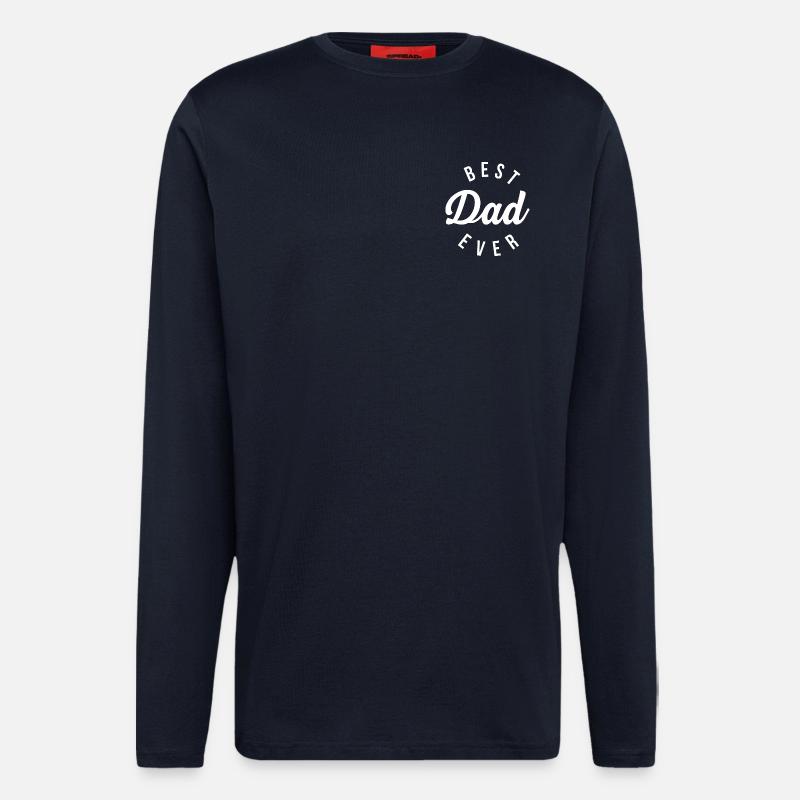 Bester Dad Aller Zeiten - Langarmshirt - made by SPREAD  - DARK NAVY