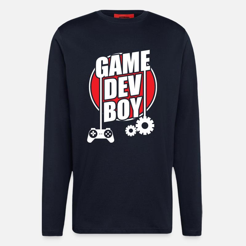 Game developer - Longsleeve - made by SPREAD  - DARK NAVY