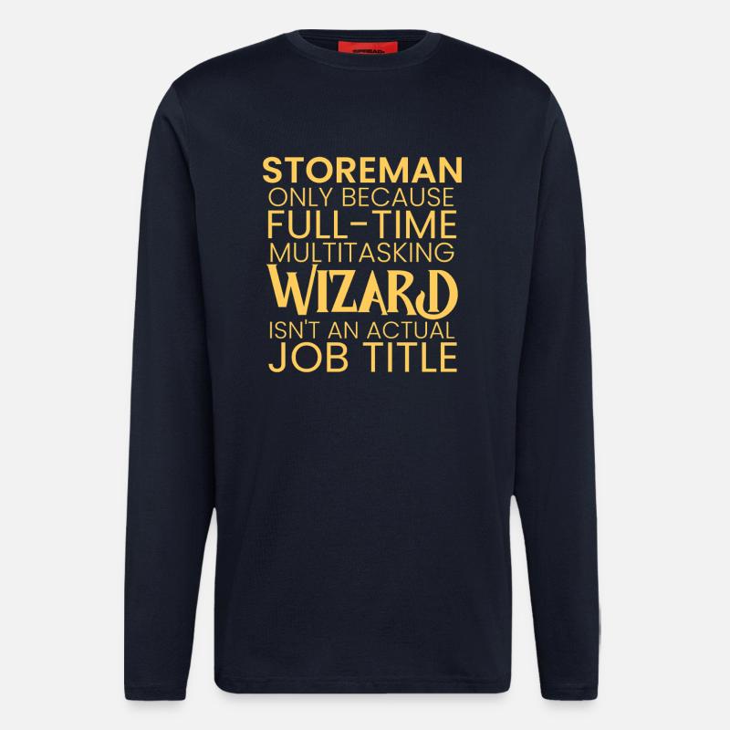 Storeman multitasking Wizard - Longsleeve - made by SPREAD  - DARK NAVY