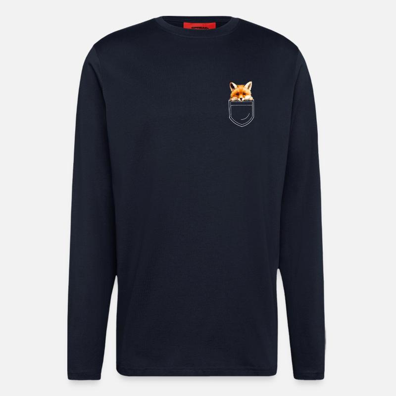 Fox Foxes - Longsleeve - made by SPREAD  - DARK NAVY