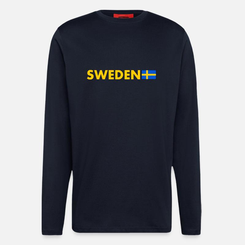Sweden - Longsleeve - made by SPREAD  - DARK NAVY