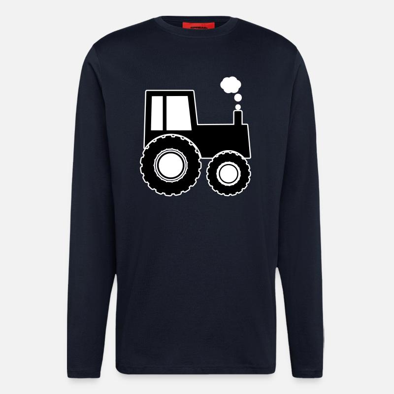 Traktor - Langarmshirt - made by SPREAD  - DARK NAVY