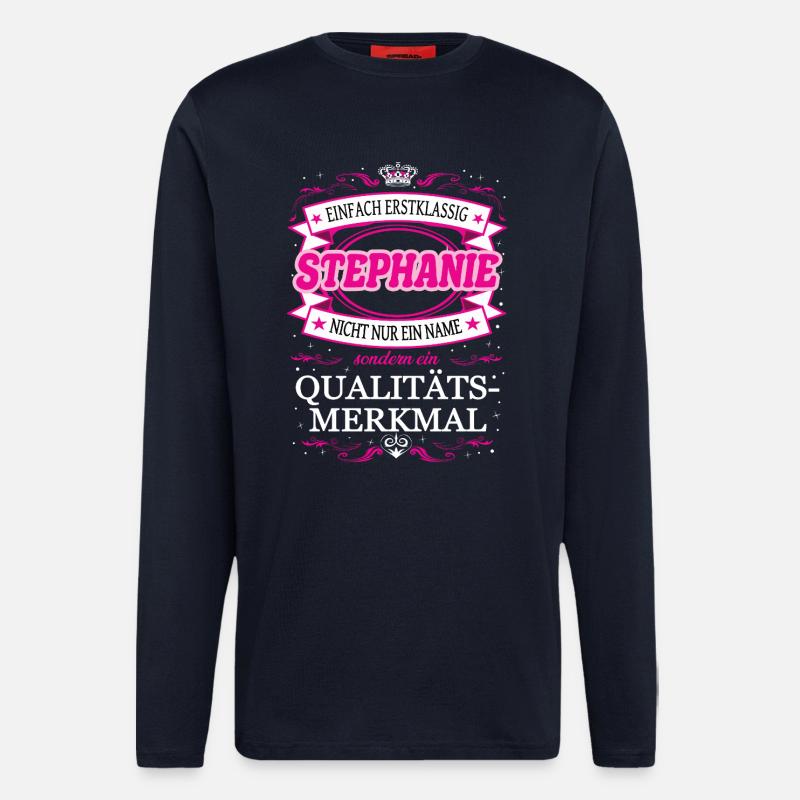 Quality feature Stephanie simply first-class - Longsleeve - made by SPREAD  - DARK NAVY