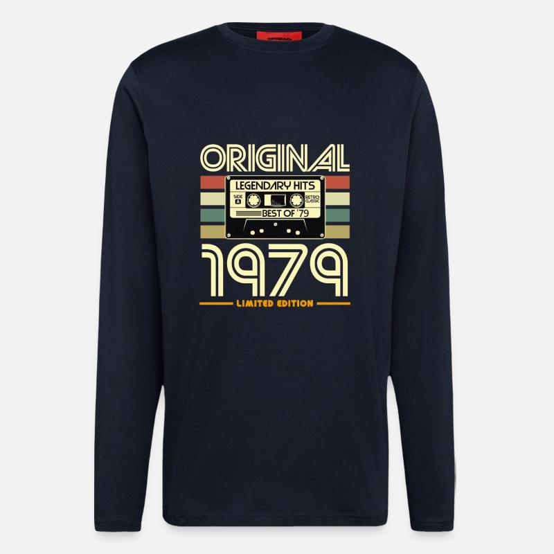 Original 1979 Retro Legends - Longsleeve - made by SPREAD  - DARK NAVY