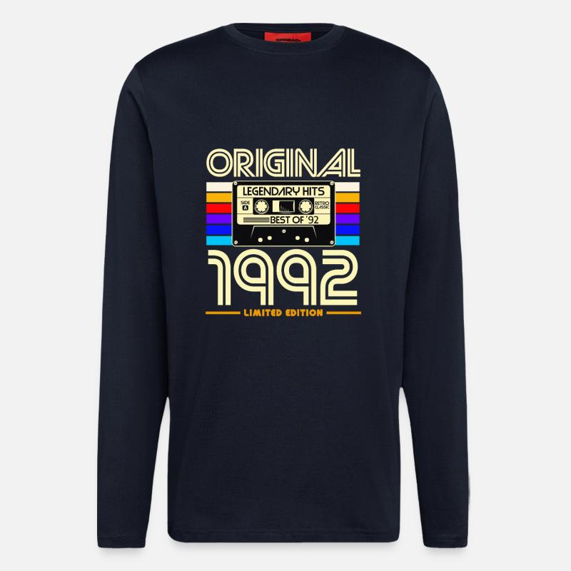 Original 1992 Legend Hits - Longsleeve - made by SPREAD  - DARK NAVY