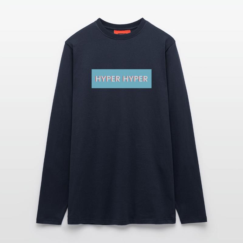 HYPER HYPER pixel Manches longues bio décontracté fabriqué en UE