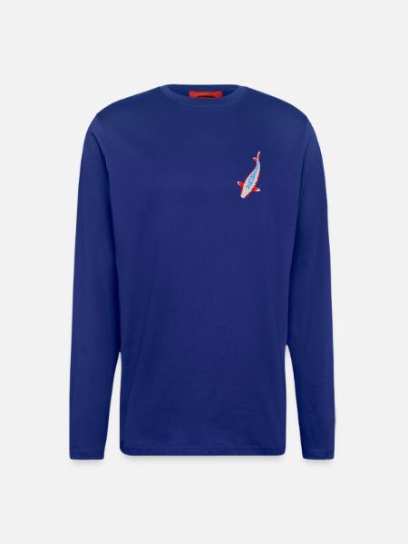 Koi - Nishikigoi - Longsleeve - made by SPREAD - DARK NAVY
