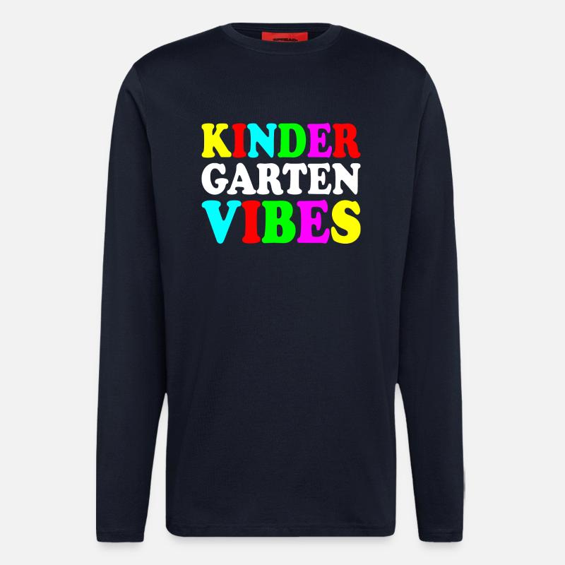 kindergarten vibes - Langarmshirt - made by SPREAD  - DARK NAVY