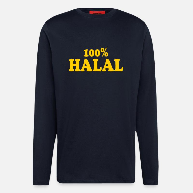 Halal - Langarmshirt - made by SPREAD  - DARK NAVY