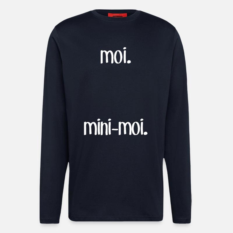 Me & M-Me (Dunkel) - Langarmshirt - made by SPREAD  - DARK NAVY
