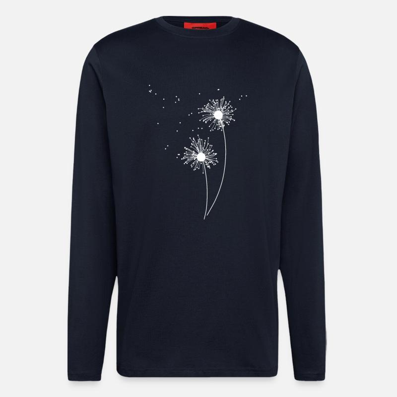 Pusteblume - Langarmshirt - made by SPREAD  - DARK NAVY
