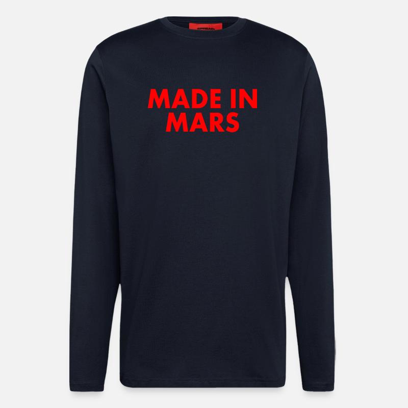 Made in mars - Langarmshirt - made by SPREAD  - DARK NAVY