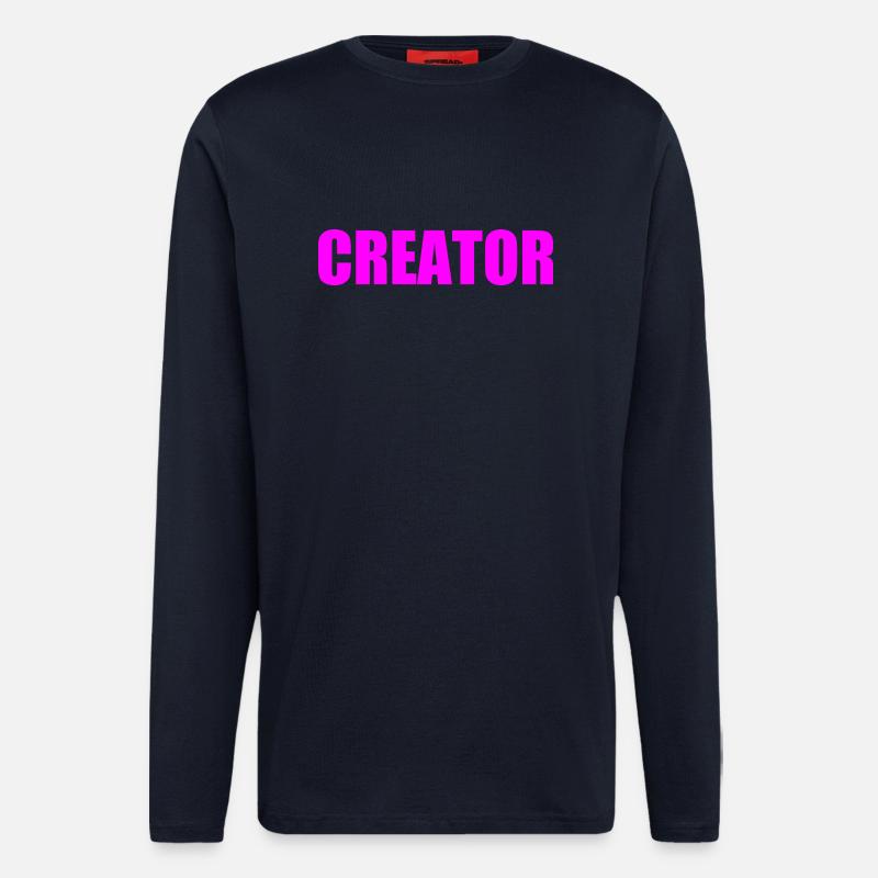 Creator - Langarmshirt - made by SPREAD  - DARK NAVY