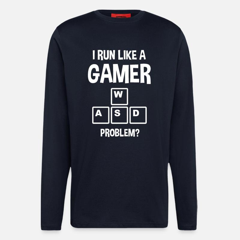 Gaming - Langarmshirt - made by SPREAD  - DARK NAVY