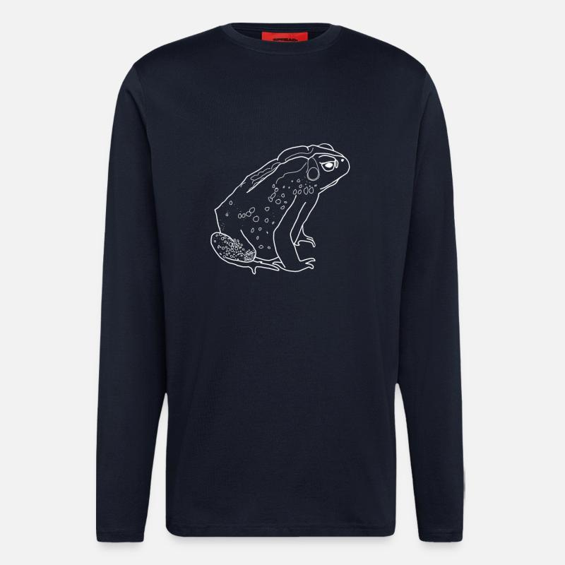 toad - Longsleeve - made by SPREAD  - DARK NAVY