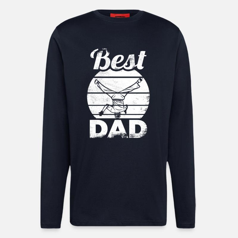 Breakdance Vater - Langarmshirt - made by SPREAD - DARK NAVY