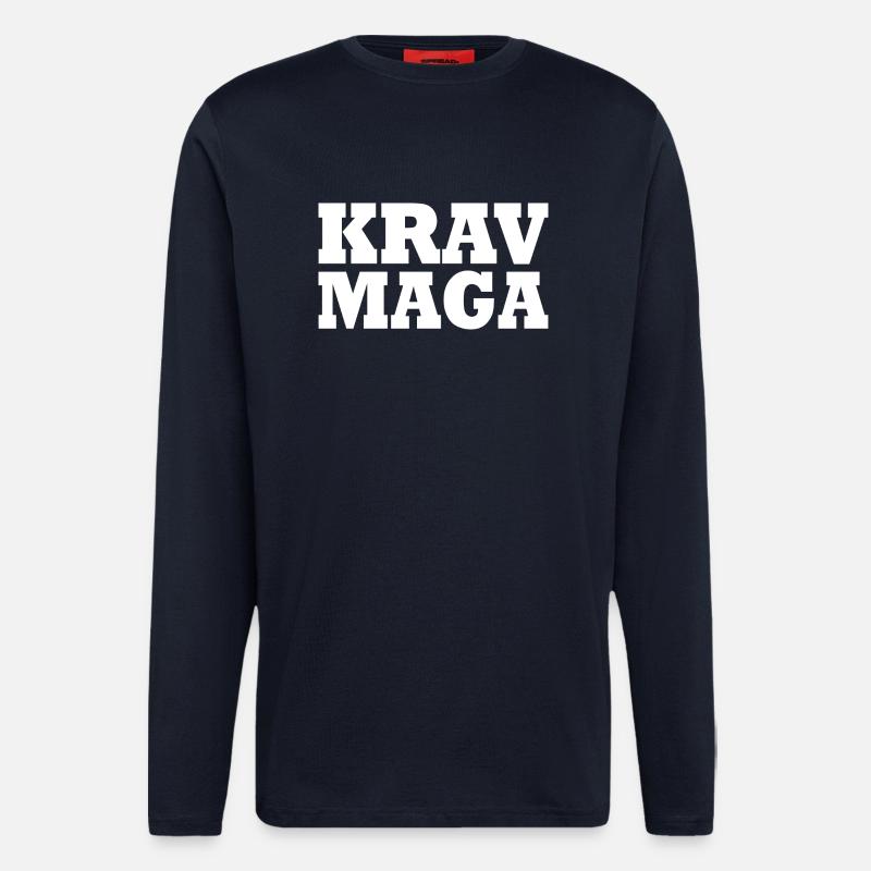 Krav maga - Longsleeve - made by SPREAD  - DARK NAVY