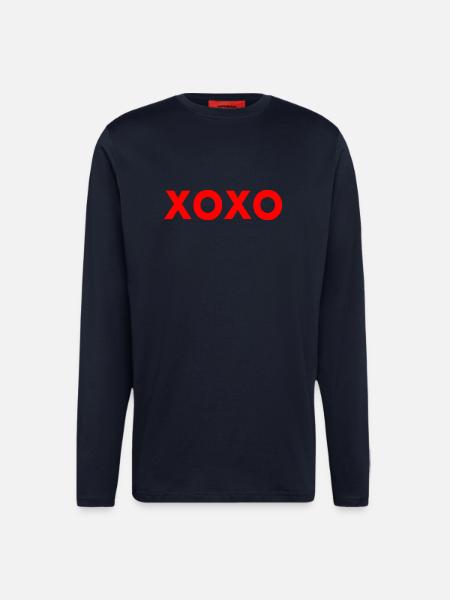 Xoxo - Langarmshirt - made by SPREAD - DARK NAVY